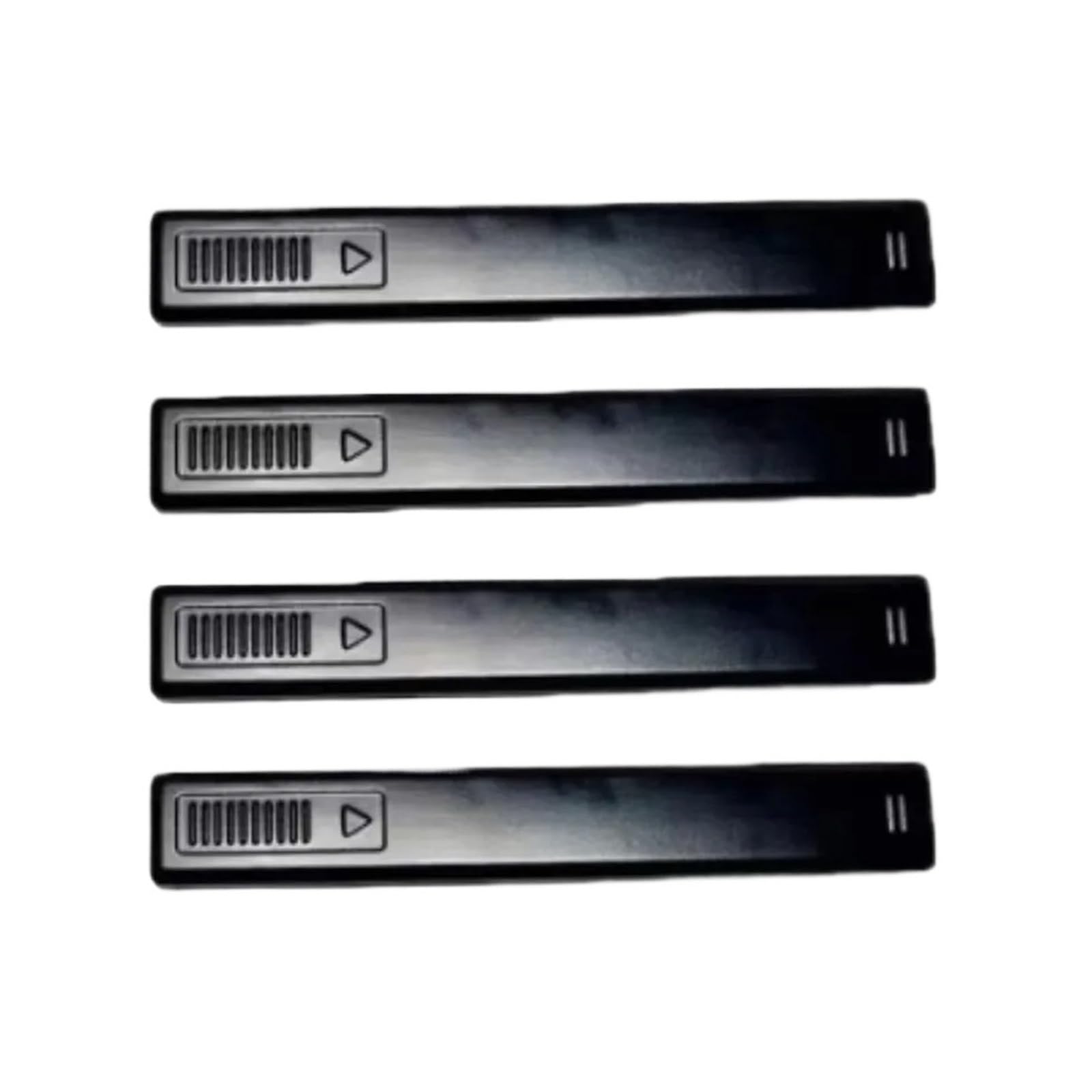 Bagażnik dachowy samochodu belki górna pokrywa otworu, Compatible With Suzuki, SWIFT 2010-2016 części zaciskowe szyny dachowej wymiana listwy zębatej(4Pcs Black)