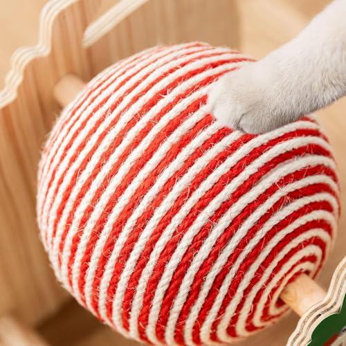 Grattoir pour chats jouet interactif intérieur sisal résistant - 7