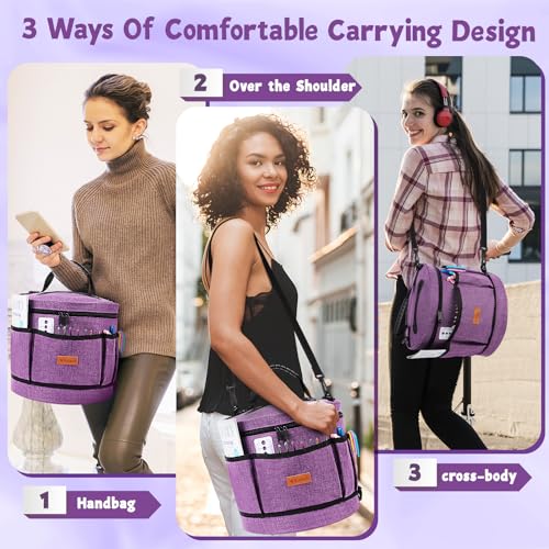 Image of Katech Crochet Kit for Beginners, Beginner Crochet Kit for Adults-Crochet Kits Includes Crochet Hooks Knitting Bag Crochet Yarn for Crocheting Instruction Knitting Kit Crochet Supplies Gift