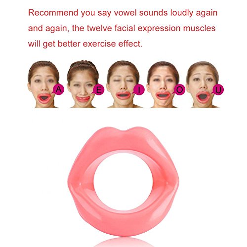 Gezicht Lift - Delaman Rubber Gezicht Afslanken Lip Oefenaar Mond Spier Aanscherping Trainer Anti-Rimpel Brace 1 stks - Image 6