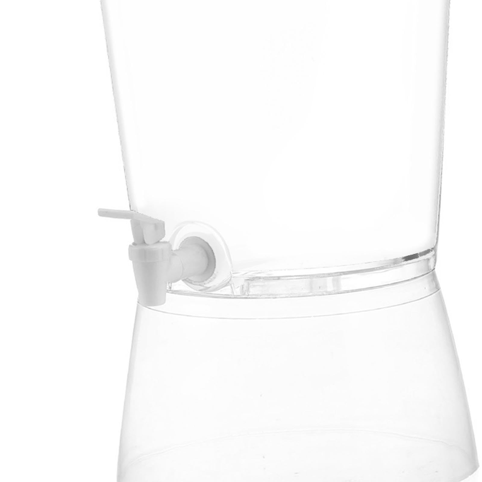 Dispensador de Bebidas de Gran Capacidad con Tapa, Jarra de, Dispensador de Bebidas Tipo Barril