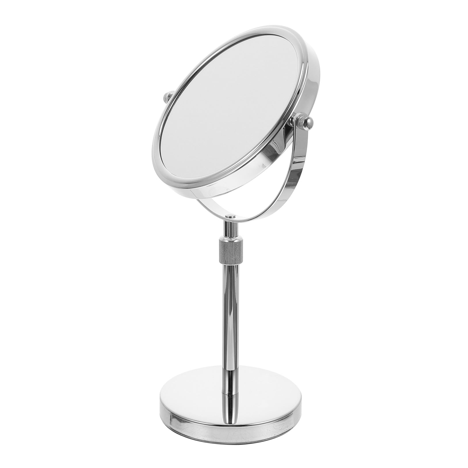 Miroir de maquillage rond de table pour cosmétiques de bureau pour femme