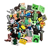 WLZYZQ 50PCS for Charms boys and teenagers shoes decoration accessories charm cute video Game Charms