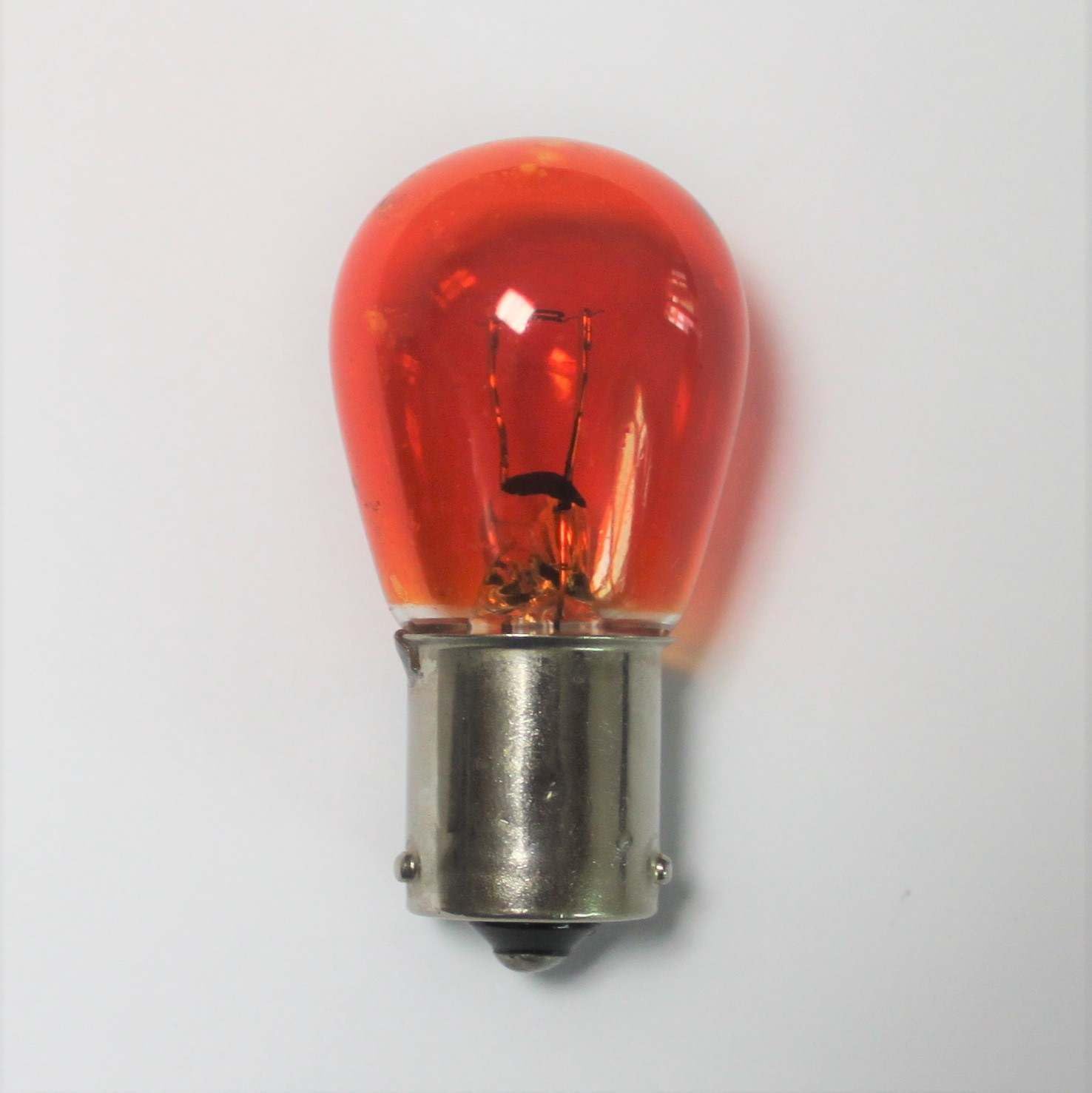 Diximus Pack of 10 Bulbs 1141 S8 Amber Low Voltage Landscape Light Bulbs 12V 21W BA15s Bayonet 21W Lamp (Amber)