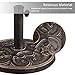Yaheetech 22lbs Heavy Duty Round Antiqued Umbrella Base All Weather Umbrella Stand for Outoor Patio - Bronze