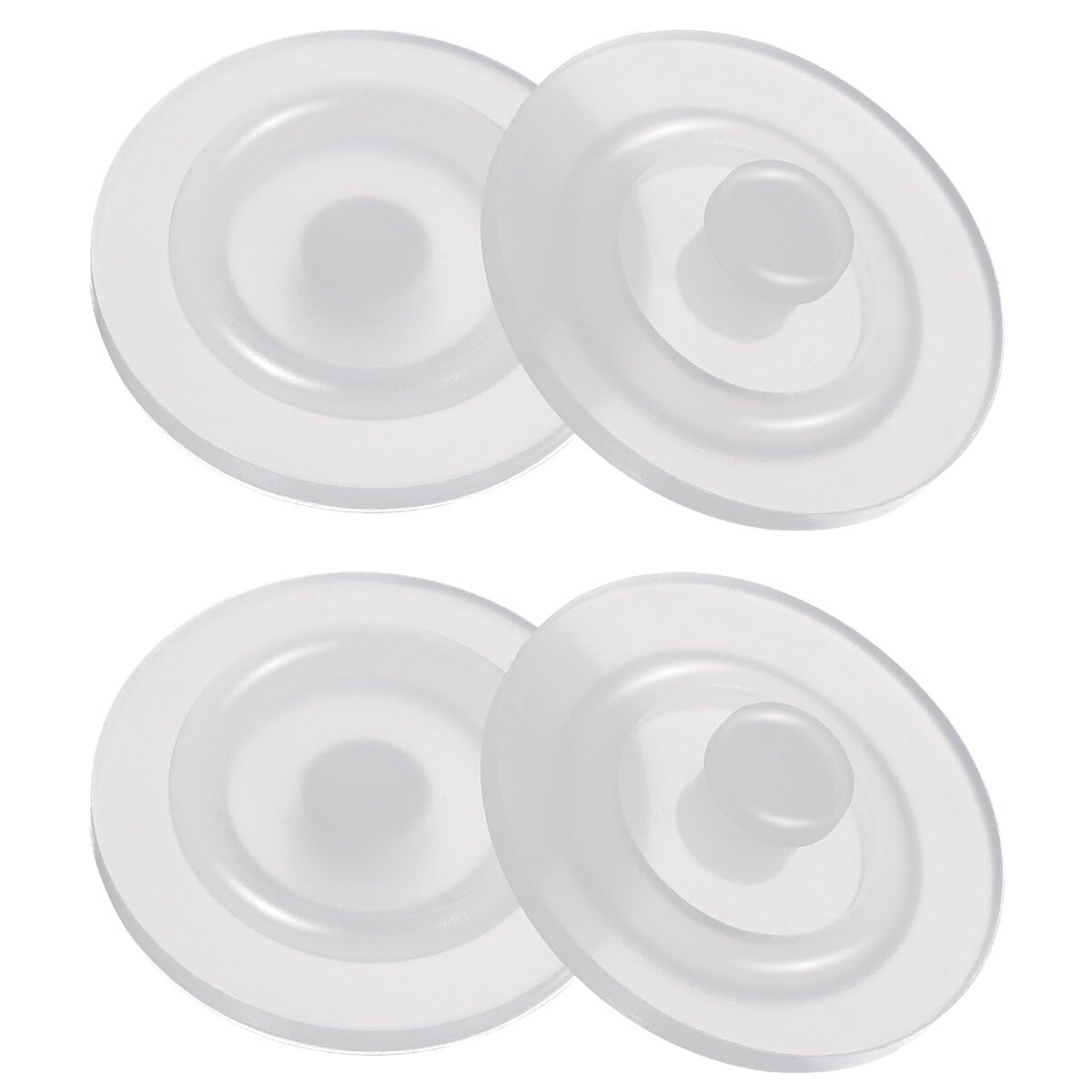 Bouchon en silicone étanche pour bouteille d'eau ABOOFAN - Lot de 4 pièces plastiques