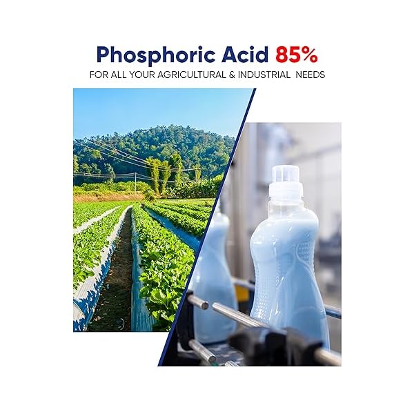 Stellar-Chemicals-Phosphoric-Acid-85-Technical-Grade-1-Gallon-Uses-PH-Control-and-Adjustment-Food-Beverage-Activating-Agent-Personal-Care-Pharmaceutical Stellar-Chemicals-Phosphoric-Acid-85-Technical-Grade-1-Gallon-Uses-PH-Control-and-Adjustment-Food-Beverage-Activating-Agent-Personal-Care-Pharmaceutical