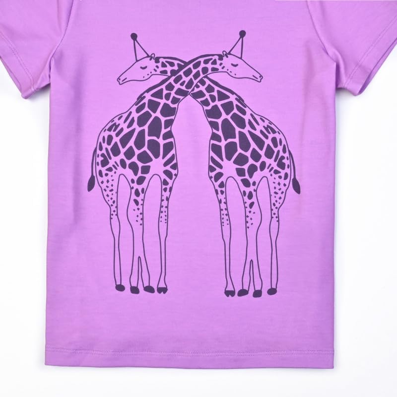Image of Mirawise Girls 3 Pc Pajamas Sleepwear Cotton Pjs Clothes Set 4-13 Years