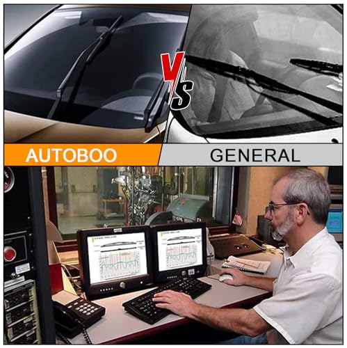 Autoboo AB2422 24 Inch And 22 Inch Windshield Wipers Blades (Pack Of 2),Oem Quality Premium All-Seasons Wiper Blades,Stable And Quiet Armor Wiper Blades thumb #7
