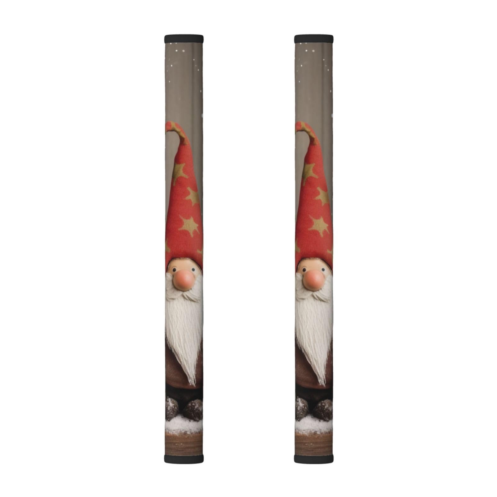 Vgfjhndf Christmas Gnomes Refrigerator Door Handle Covers 2-Pack, Printed Protect And Decorate For Fridge Ovens Dishwashers