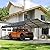 BinpLax 12x20 FT Heavy Duty Galvanized Steel Carport Canopy - All-Weather Vehicle Shelter for Cars, Trucks, Boats & Tractors, Metal Garage Structure with Rust-Resistant Frame