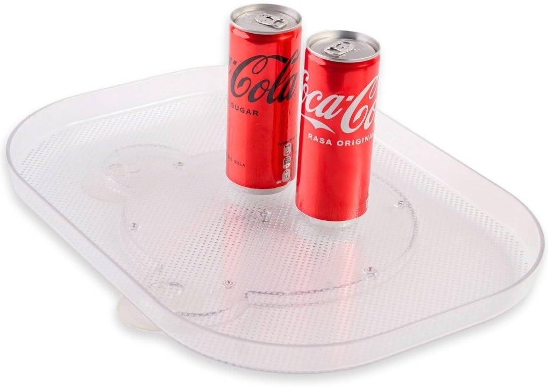 Fridge Lazy Susan Organizer Rectangle Rectangular Lazy