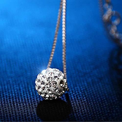Collier en strass de cristal authentique pour femme au design éclatant