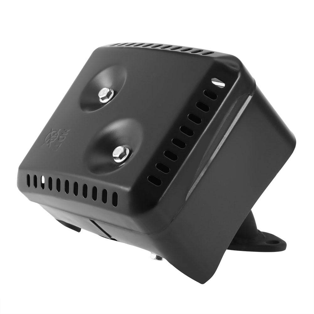 Marmitta di scarico per Honda GX120 GX160 GX200 5,5 HP 6,5 HP, Sistema di marmitta di scarico con schermo termico per Honda GX120 GX160 GX200 5,5 HP 6,5 HP Accessori per tosaerba Sistema di marmitta d