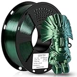 GEEETECH Filamento PLA de 1,75 mm, color verde oscuro, para impresora 3D, filamento PLA de 1 kg