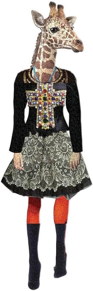 Christian Lacroix Heritage Collection Love Who You Want 750 Piece Shaped Puzzle Set image 3