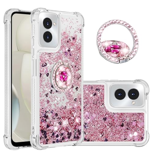 Coque Motorola Moto G Power 5G 2024 transparente en TPU souple sable mouvant