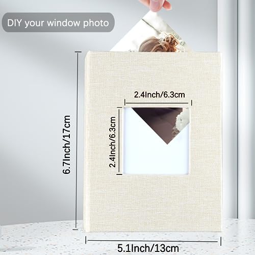 Miaikoe Small Photo Album 6x4 50 Pockets 2 Packs - Image 2