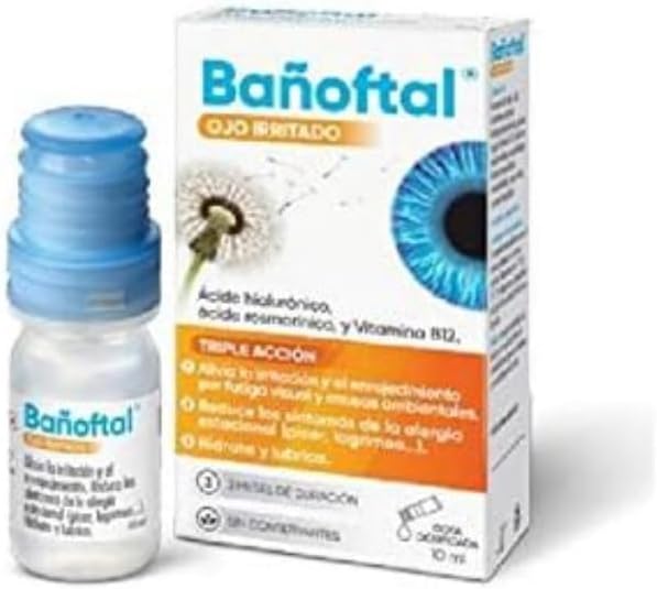 Bañoftal Eye Irritated Triple Action 10ml Amazon.co.uk Everything Else