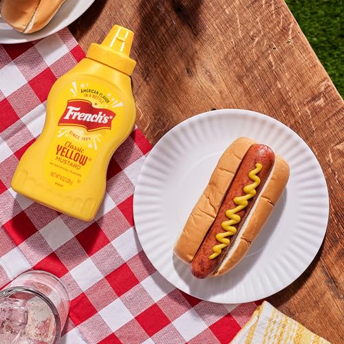 French’s Classic Yellow Mustard (226g) | Prepared With Authentic Mustard Seeds | No Artificial Flavours | Gluten Free - Image 16 thumbnail
