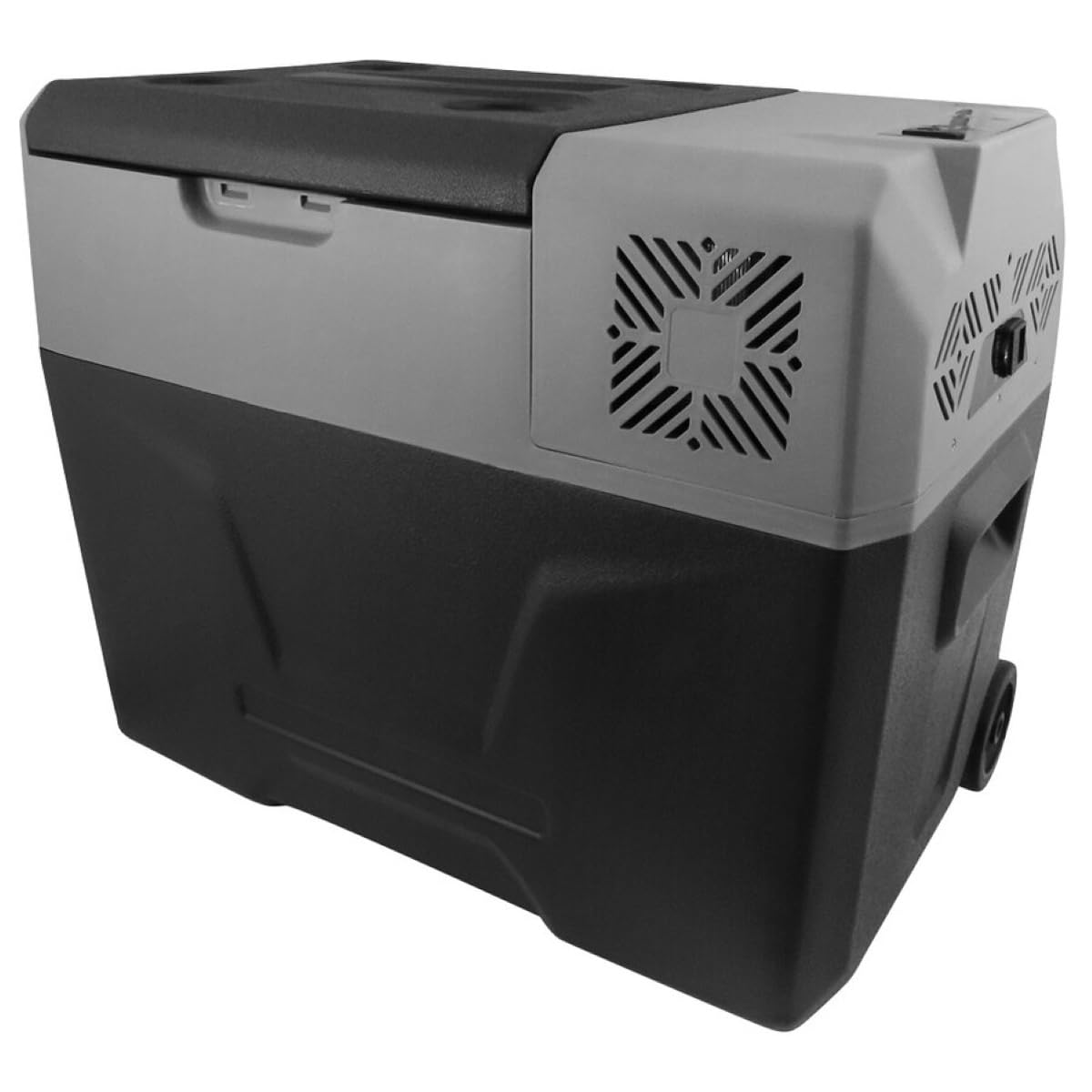 LOGICA KEEP THE EYES UP Frigorifero Portatile a Compressore 39L: Frigo Auto 12V/24V e 220V, Congelatore per Camper e Campeggio, Display LED, Controllo App, Ruote e Manico, Raffredda fino a -20°C