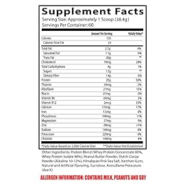 Insane Labz Insane Whey,100% Muscle Building Whey Protein, Post Workout, BCAA Amino Profile, Mass Gainer, Meal Replacement, 5lbs, 60 Srvgs (Packaging May Vary) (Chocolate Peanut Butter)