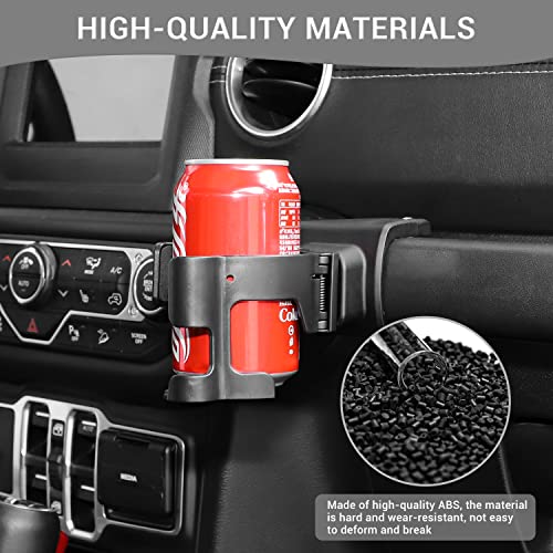 Soporte para Teléfono y Portavasos para Jeep Wrangler JL 2018+ miniatura 3