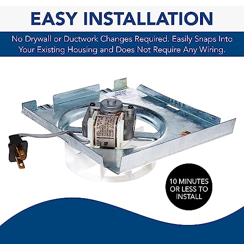 Image of Broan-NuTone C350BN Replacement Motor /Wheel (NuTone 696N A housing), 50 CFM,, n /a