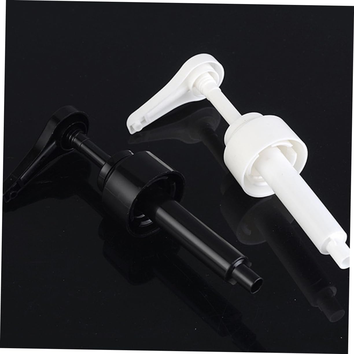 NULYLU 3pcs Pressure Nozzle Pump Head Bottle Pumps Syrup Nozzles for Oil Spray