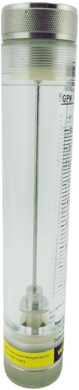 LZM-50G Acrylic and stainless steel float rotameter Pipeline flowmeter 2"BSPT with Stainless Steel Fitting(20-100GPM 100-350LPM)