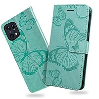 Funda Cuero Oppo Find X5 Funda Libro Cuero Para OPPO Find X5 - Con Ranuras Tarjetas Y Soporte Plegable Carcasa Flip Soporte