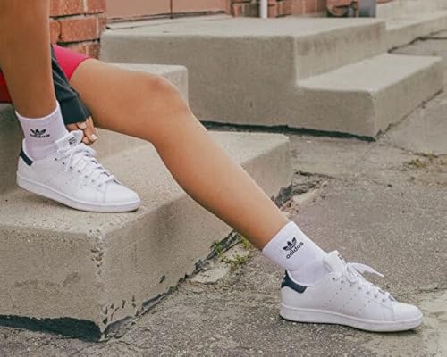 Adidas Originals Stan Smith M, Scarpe Da Ginnastica Uomo, Multicolore White Cwhite Cwhite Dkblue, 42 2/3 Eu - 2