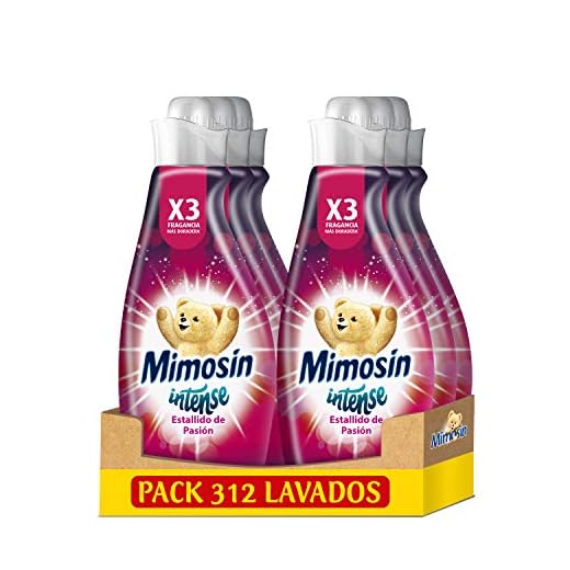 Mimosín Intense Suavizante Estallido De Pasión 52 Lavados - Pack de 6