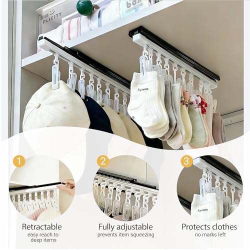 50% de descuento en organizador de gorras sin taladros, paquete de 2 - Image 5