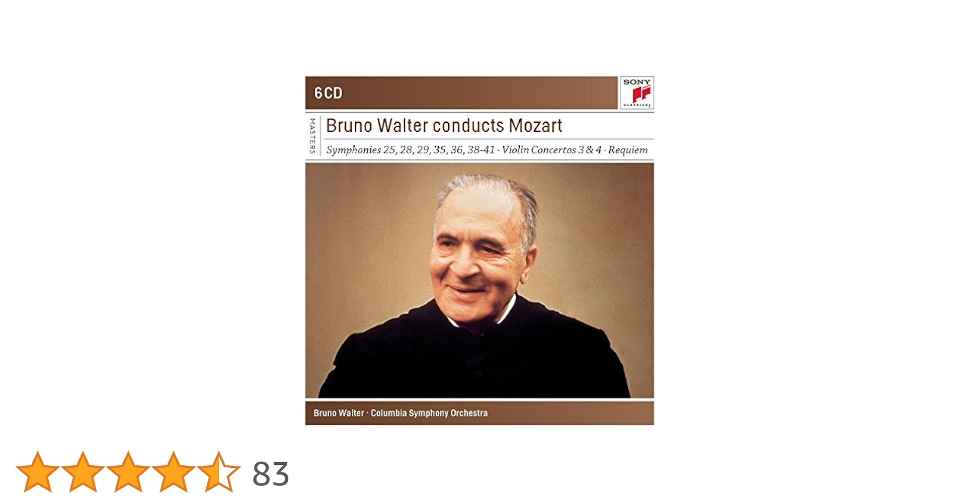 クラシック Bruno Walter conducts Mozart Bruno Walter, Franz Joseph Haydn, Wolfgang Amadeus Mozart