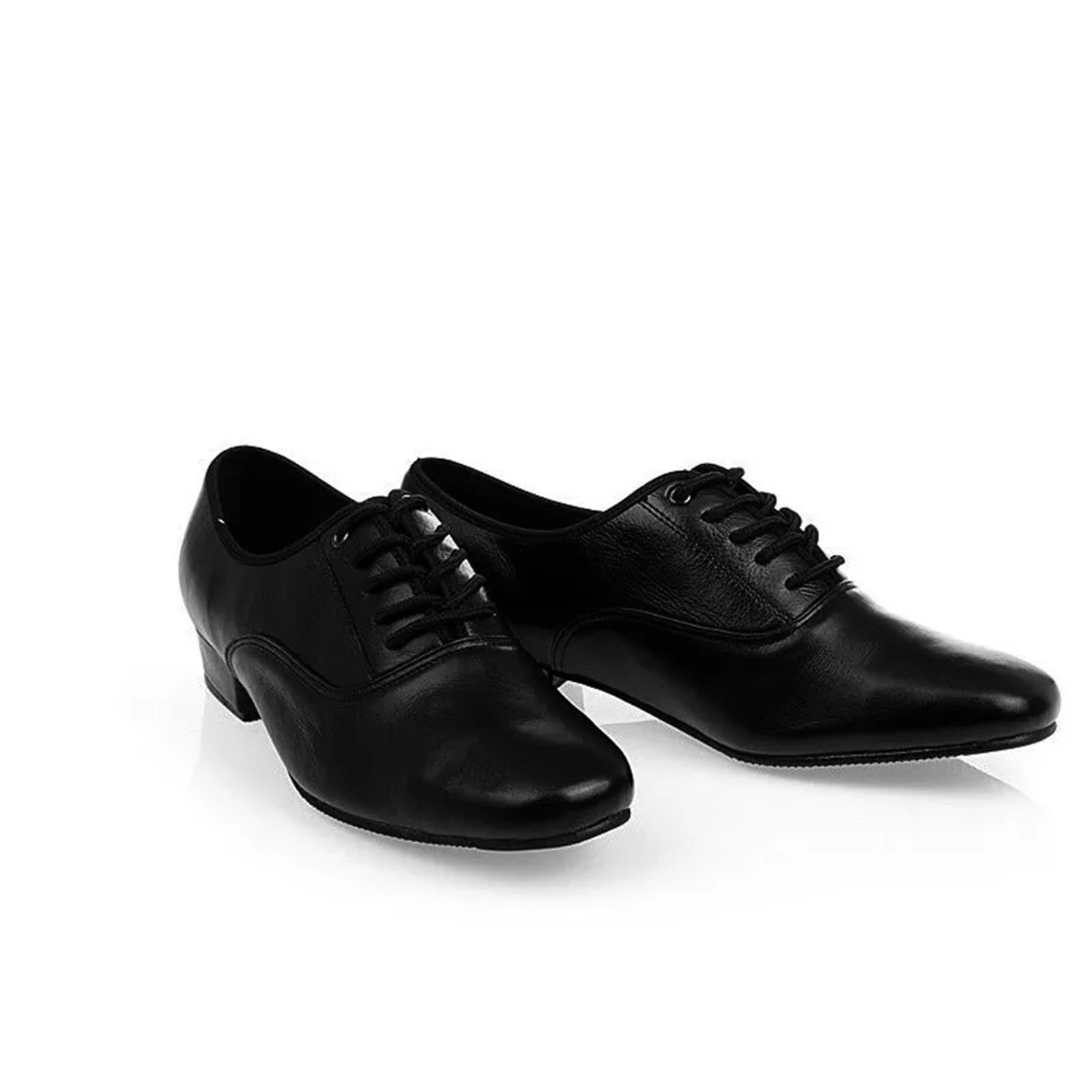 Scarpe da Ballo da Uomo Scarpe da Ballo in Pelle Uomo, Scarpe Sportive quadrate, Soft, Latino Moderne, Ginnastica Valzer