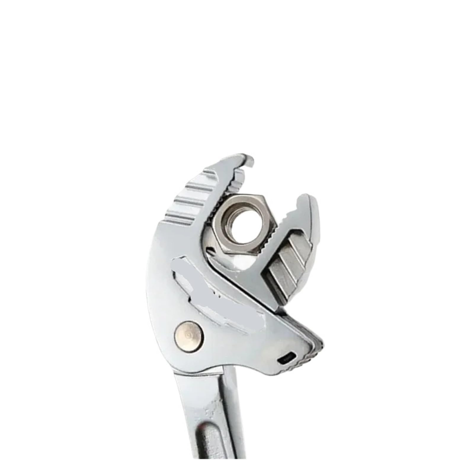 Wjiayao S Crab Claw Wrench Heavy-Duty Industrial Crab Claw Wrench Elf-Adjusting Ratchet Wide Jaw For Automotive Piping Manufacturing(S)