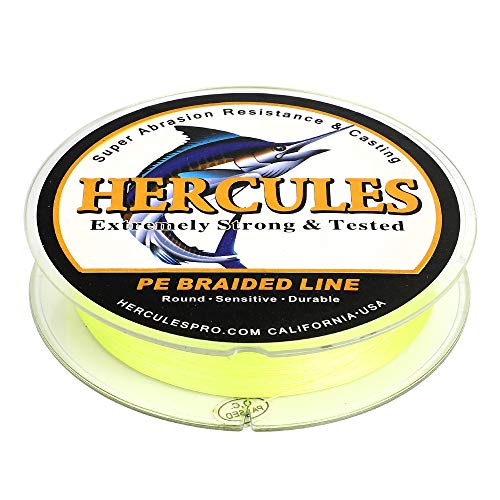Hercules Super Cast 100M 109 Yards Braided Fishing Line 100 LB Test for Saltwater Freshwater PE Braid Fish lines Superline 8 Strands - Image 4