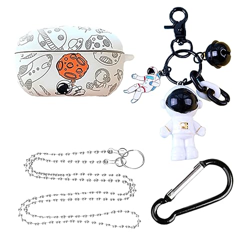 DANSTSM ケース カバー 互換品: WF-1000XM5 用 ケース ワイヤレス イヤホン 用 保護ケース tpu素材 傷防止 落下防止 耐衝撃 防水 防塵 分離式 保護カバー 創造性 かわいい 漫画 充電便利 全面保護 イヤホンケース キーチェーン