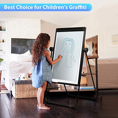 Stand White Board - 36X24 Magnetic Dry Erase Board Flipchart Easel Whiteboard, 3' X 2' Double Sided Easel Board Portable Whiteboard #TOP7