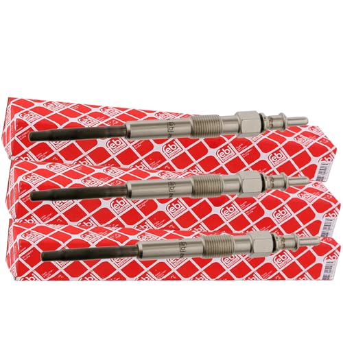 3x Febi Glühkerze