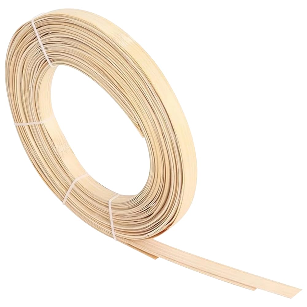 Rotin plat 10mm et lattes de bambou naturel 10m pour vannerie