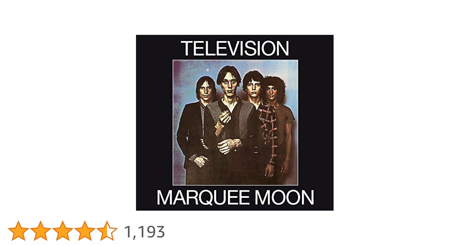 TELEVISION MARQUEE MOON レコード Television – Marquee Moon – Vinyl (SP - Specialty Pressing