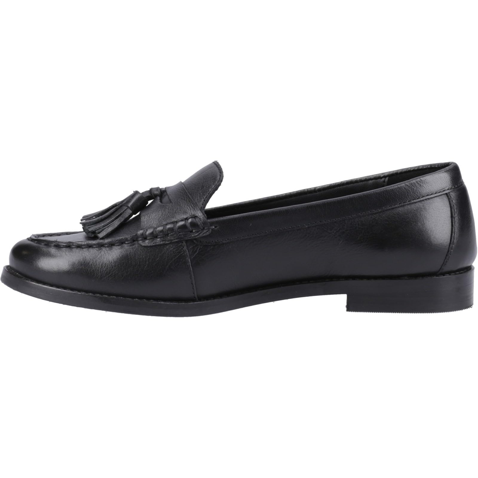 Hush Puppies Female Connie Tassel Loafer, Black, 6