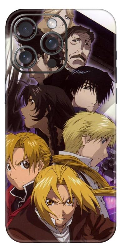 I Want It Skin Sticker Wrap for Apple iPhone 15 Pro Max Camera and Full Back Coverage | Anime Design-16