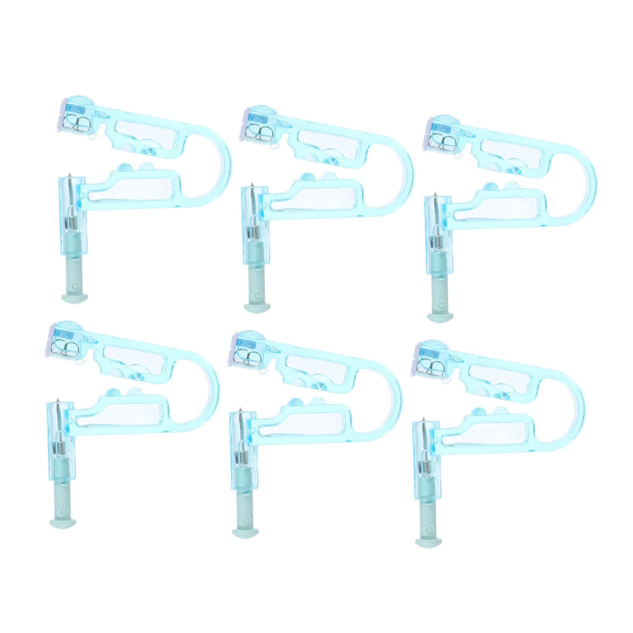 SOESFOUFU Ear Piercing Tool Kit 6pcs Disposable Piercing Tools Small Size Easy to Use for Home or Professional