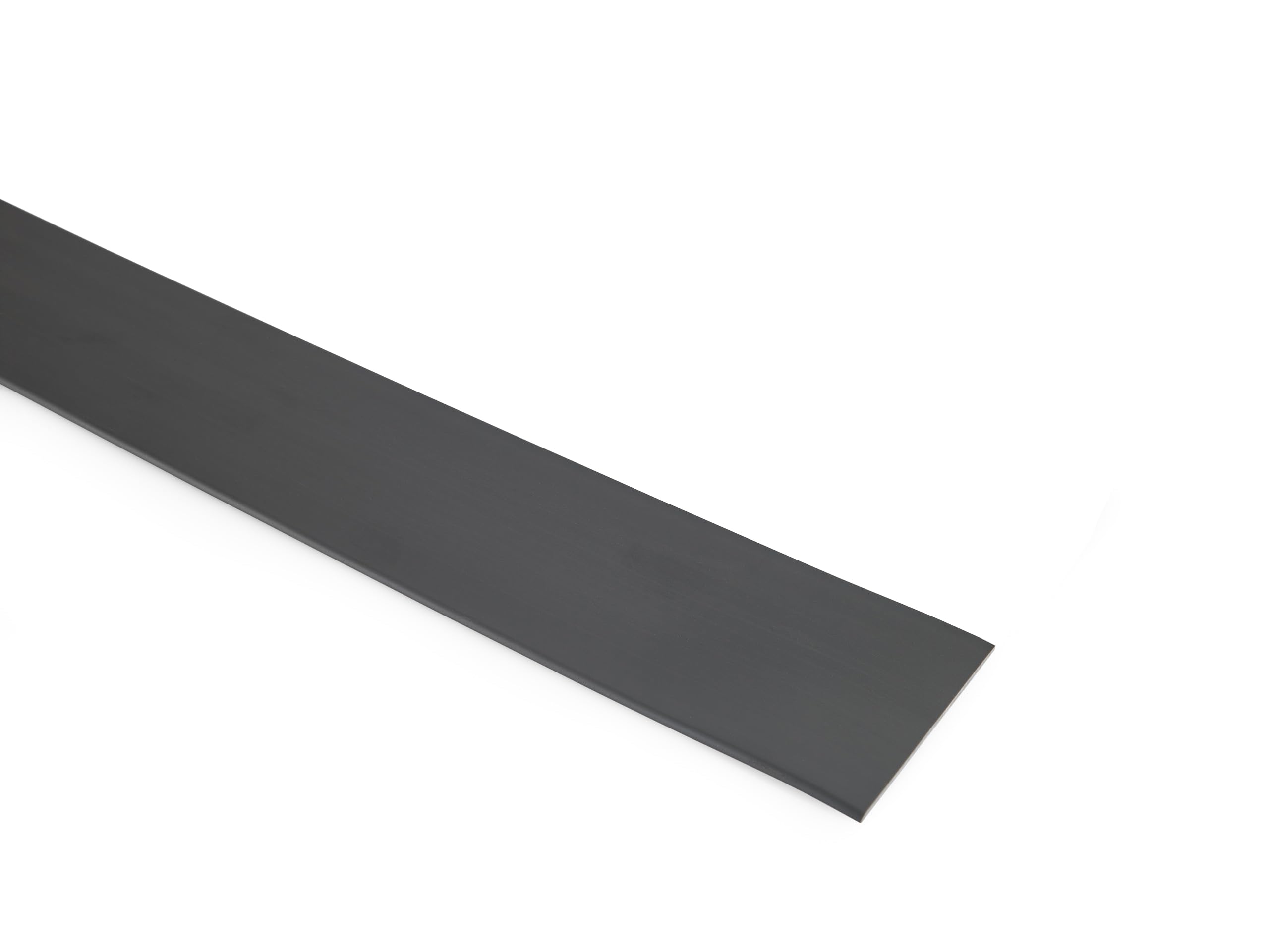 2.5 Metres Durable PVC Flat Bar Trim Door Window Architrave UV Resistance in Multiple Sizes, Black or White or Anthracite Cover TMW Profiles (2.44 M Anthracite 50 x 3 mm)