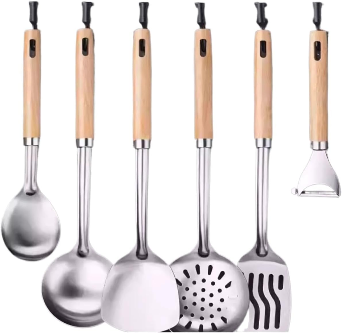 DUYHBAWRS-779 Tableware Spoon Cooking Spoons Kitchen Tool