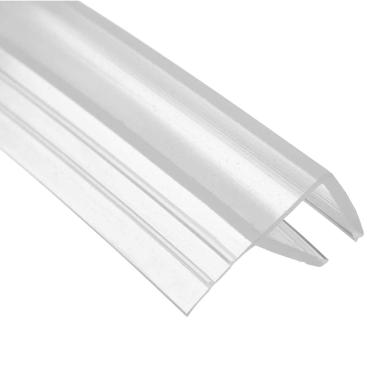 Junta de sellado para puerta de ducha impermeable para mampara de ducha de 6 mm, 8 mm, 10 mm, 12 mm, sello de repuesto para mampara de ducha (tipo F, 500 cm)