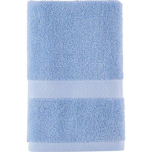 Image of Tommy Hilfiger Modern American Hand Towel, 16 x 26 inch, Mist Blue